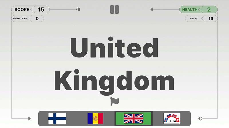 猜猜国旗！-Guess the Flag! 游戏截图