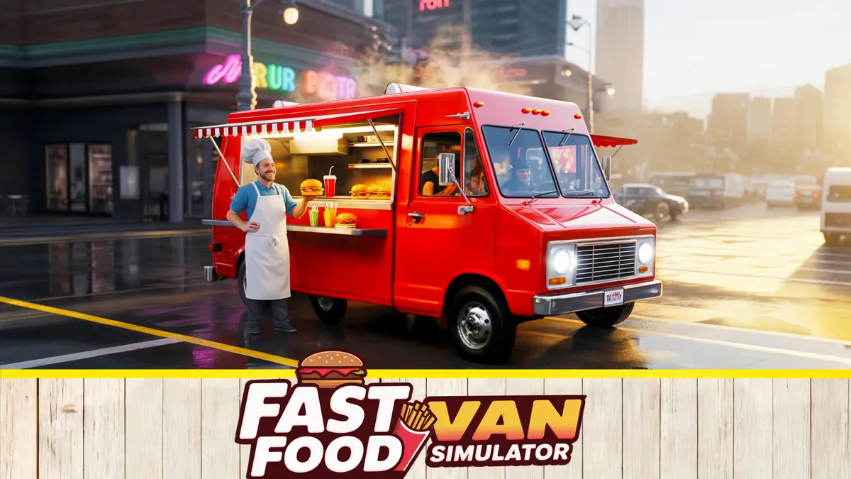 快餐车模拟器-Fast Food Van Simulator