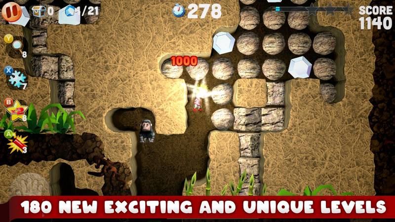 推石小子 豪华版-Boulder Dash Deluxe 游戏截图