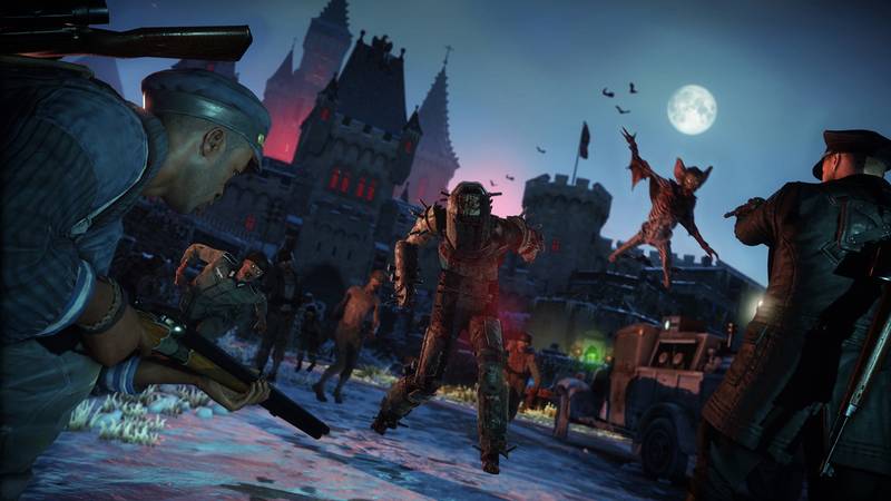 僵尸部队 4：死亡战争-Zombie Army 4： Dead War 游戏截图