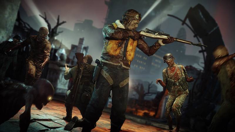 僵尸部队 4：死亡战争-Zombie Army 4： Dead War 游戏截图
