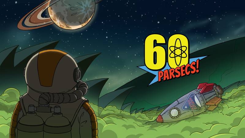 60 秒差距-60 Parsecs!