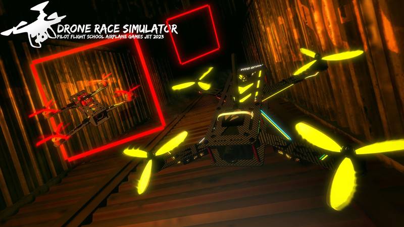 飞行真实模拟器官方版2023-Drone Race Simulator