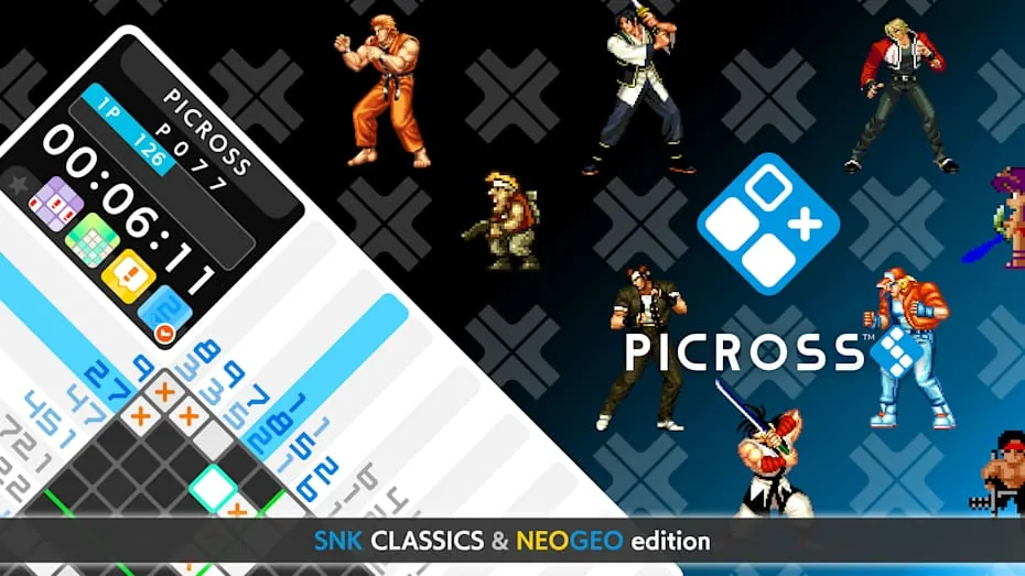 绘图方块 S SNK 经典＆NEOGEO 特别版-PICROSS S SNK CLASSICS ＆ NEOGEO edition