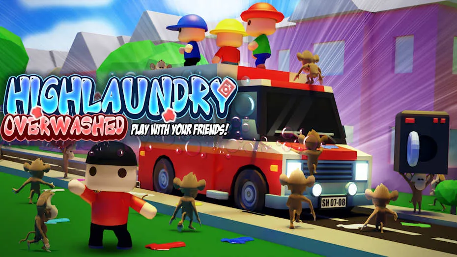 疯狂洗衣房-Highlaundry Overwashed – Play with your friends!