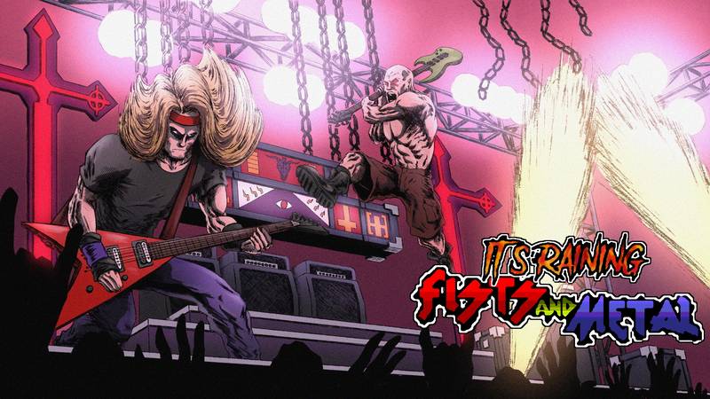 拳雨和金属-It’s Raining Fists and Metal