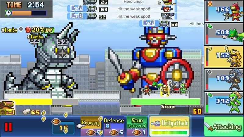 前进！！英雄战队物语 DX-Legends of Heropolis DX 游戏截图