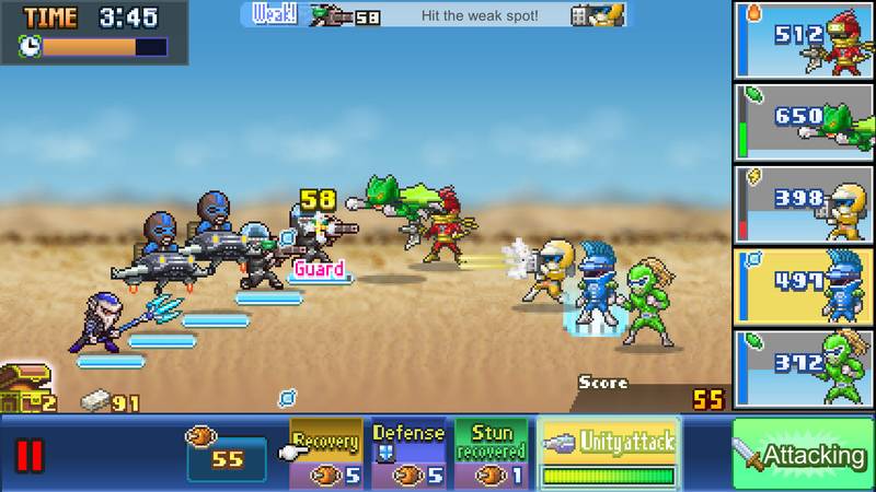 前进！！英雄战队物语 DX-Legends of Heropolis DX 游戏截图