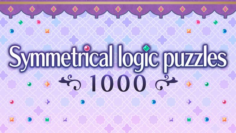 对称逻辑解谜 1000-Symmetrical logic puzzles 1000