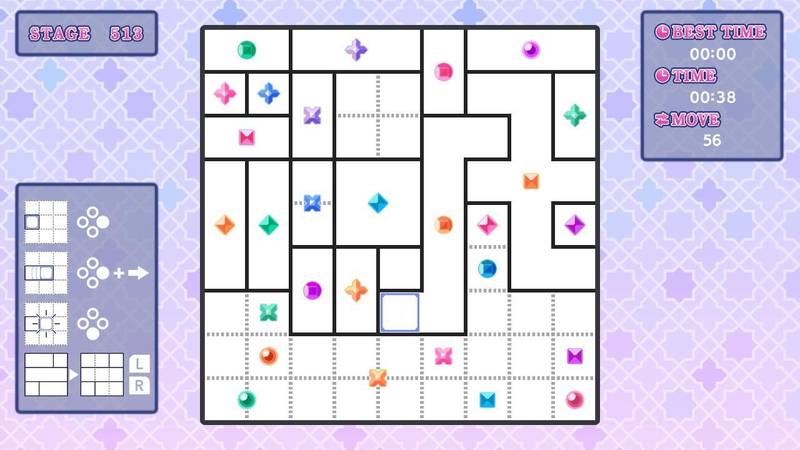 对称逻辑解谜 1000-Symmetrical logic puzzles 1000