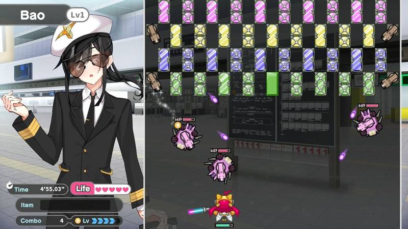 乙子十字：男娘街机 打砖块！-Otoko Cross： Pretty Boys Breakup! 游戏截图