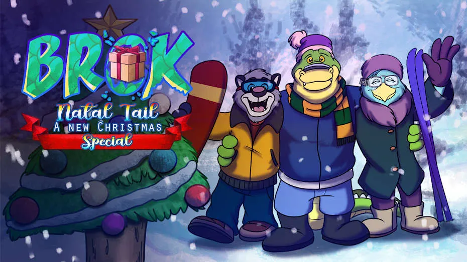 鳄鱼侦探布罗格：尾诞节 新的圣诞 – 特别版-BROK： Natal Tail, A New Christmas Special