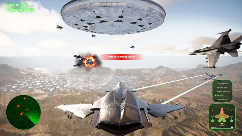 雷霆王牌 僚机飞行模拟器-Ace Thunder： Aircraft Wingman Simulator 游戏截图