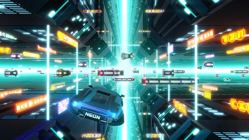 霓虹飞车-Neon Drive 游戏截图