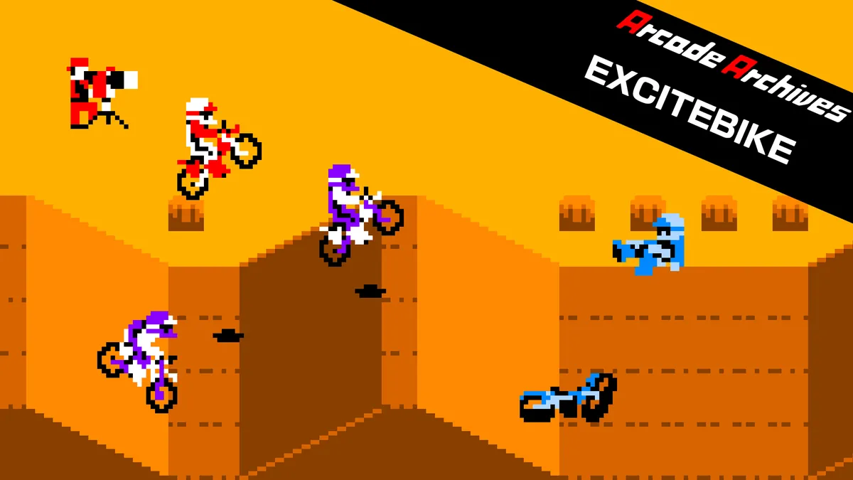 街机档案：越野机车-Arcade Archives EXCITEBIKE