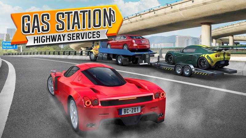 加油站：公路服务-Gas Station： Highway Services