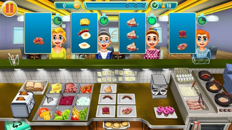 早餐吧大亨-Breakfast Bar Tycoon 游戏截图