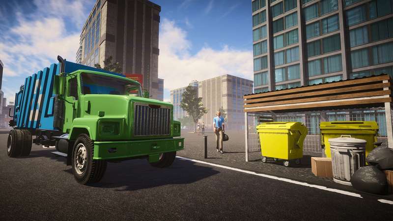 垃圾车驾驶模拟器26-Garbage Truck Sim Driver Simulator 26 游戏截图