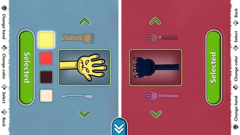 心脏病游戏-Red Hands - 2 Player Games 游戏截图