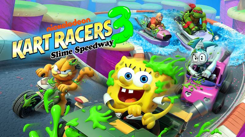 尼克卡通卡丁车3：史莱姆狂飙-Nickelodeon Kart Racers 3： Slime Speedway