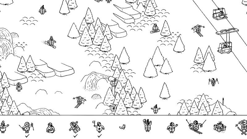 藏起来的家伙-Hidden Folks 游戏截图