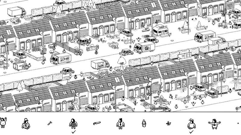 藏起来的家伙-Hidden Folks 游戏截图
