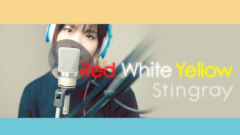赤白黄色貂鱼-Red White Yellow Stingray