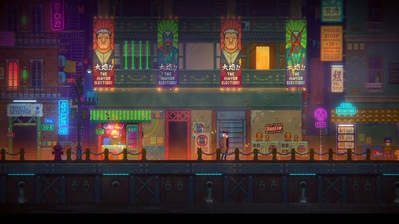 迷雾侦探-Tales of the Neon Sea 游戏截图