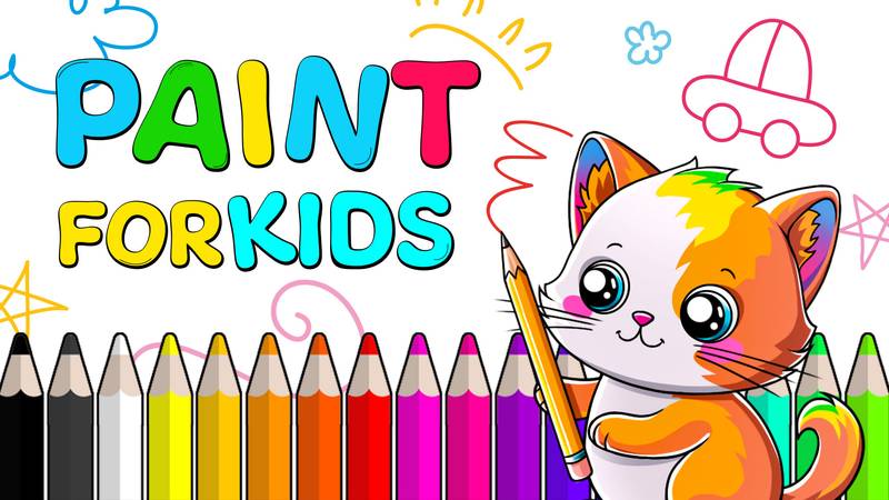 给孩子们画画-Paint For Kids