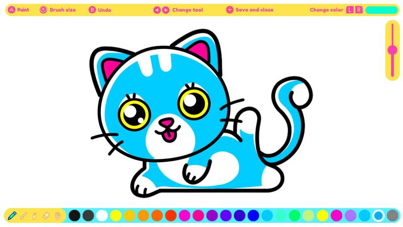 给孩子们画画-Paint For Kids 游戏截图
