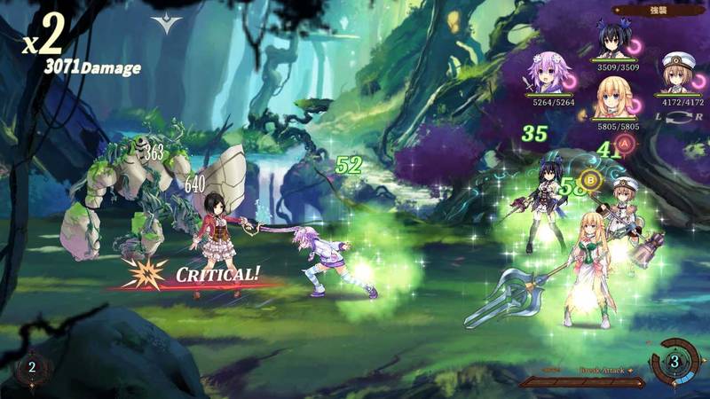 勇者战机少女-Super Neptunia RPG 游戏截图