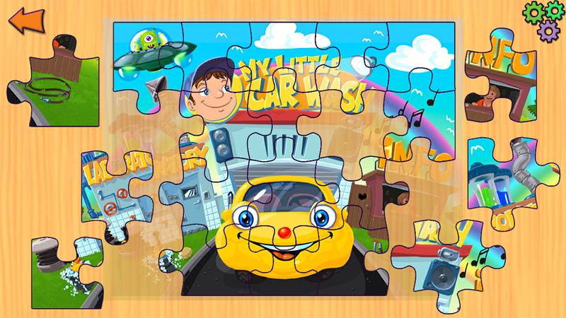 学前系列：汽车拼图-Cars Puzzles Game – Funny Car & Trucks Preschool Jigsaw Education Learning Puzzle Games for Babies, Kids & Toddlers