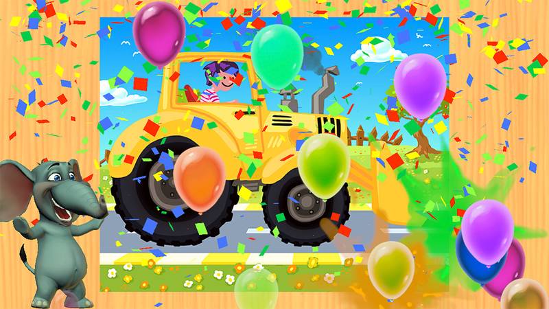 学前系列:汽车拼图-Cars Puzzles Game - Funny Car & Trucks Preschool Jigsaw Education Learning Puzzle Games for Babies, Kids & Toddlers 游戏截图