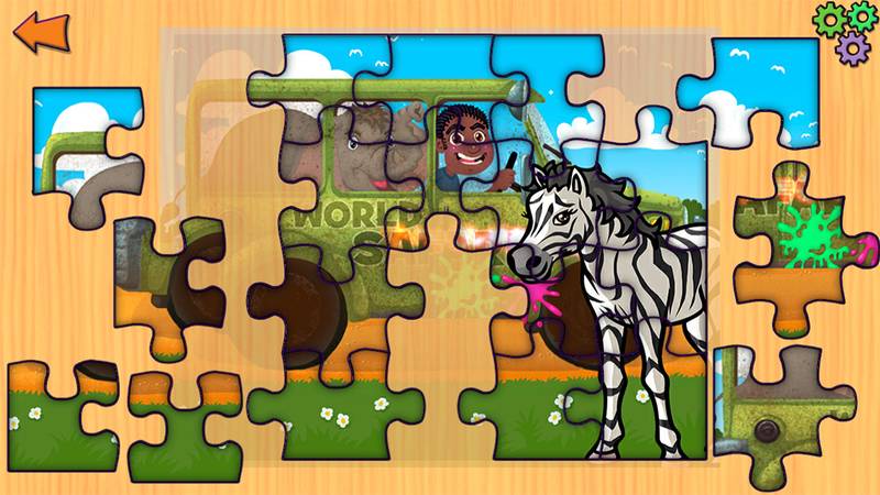 学前系列:汽车拼图-Cars Puzzles Game - Funny Car & Trucks Preschool Jigsaw Education Learning Puzzle Games for Babies, Kids & Toddlers 游戏截图