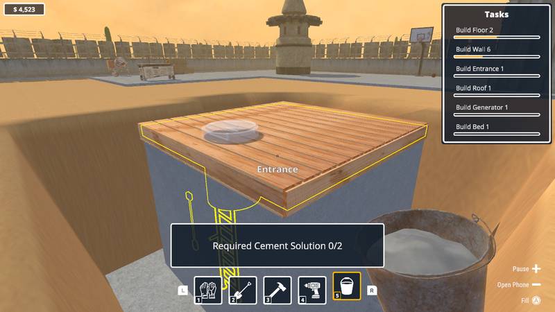 掩体建造与建设模拟器-Bunker Builder & Construction Simulator 游戏截图
