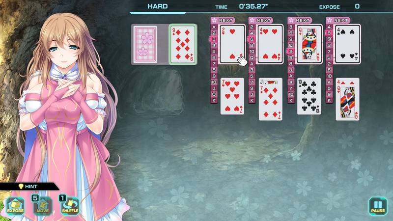 漂亮女孩 四王扑克-Pretty Girls Four Kings Solitaire
