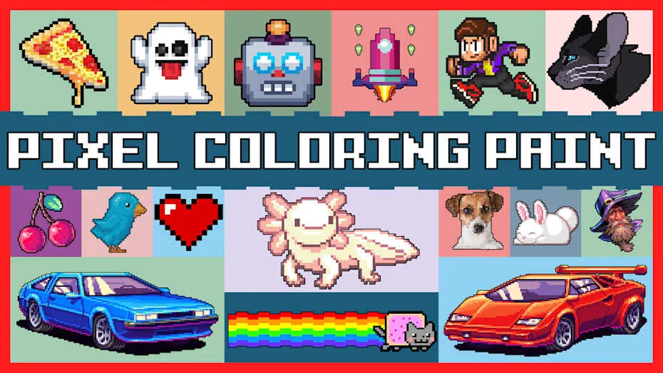 像素着色-PIXEL COLORING PAINT