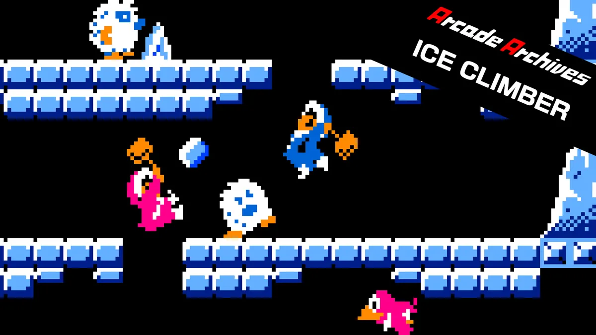 街机档案：敲冰块-Arcade Archives ICE CLIMBER