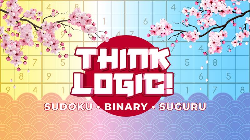 有逻辑的好好思考！数独－二进制－苏古鲁-Think Logic! Sudoku – Binary – Suguru