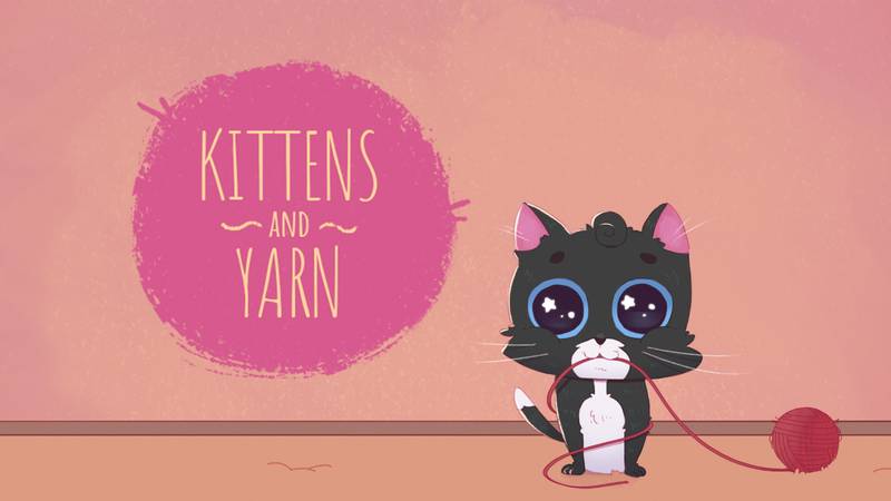 小猫和纱线-Kittens and Yarn