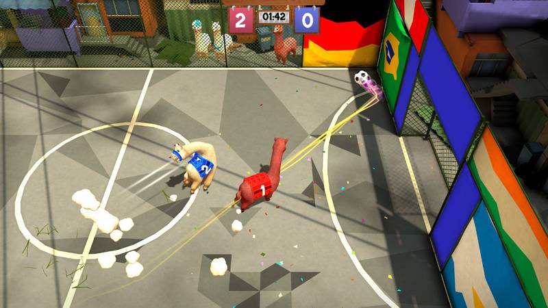 草尼马足球：全明星-Alpaca Ball： Allstars 游戏截图