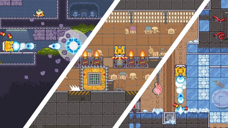 枪砖：重制版-Gunbrick 游戏截图