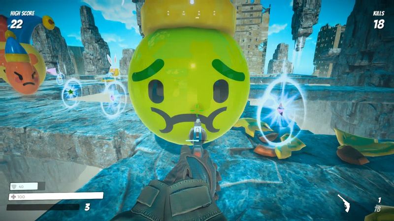 表情战场:天空杀戮-Emoji Battlefield - Sky Massacre 游戏截图
