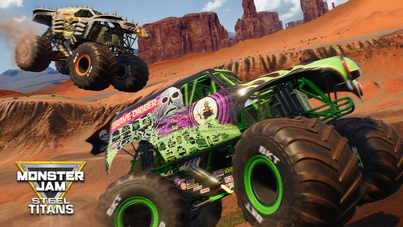 怪物卡车 钢铁巨人-Monster Jam Steel Titans