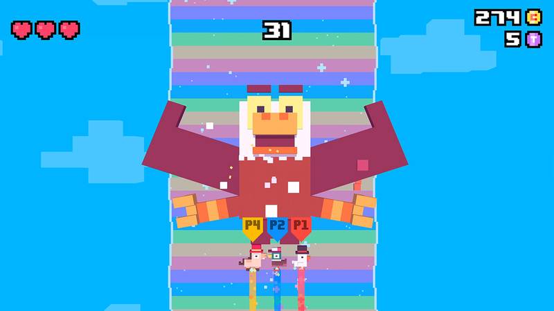 天天过马路之登高塔-Crossy Road Castle 游戏截图