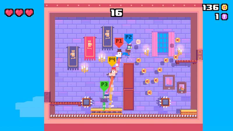 天天过马路之登高塔-Crossy Road Castle 游戏截图