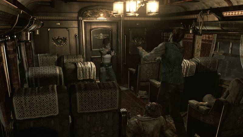 XX 危机 0 高清复刻版-resident evil 0 游戏截图