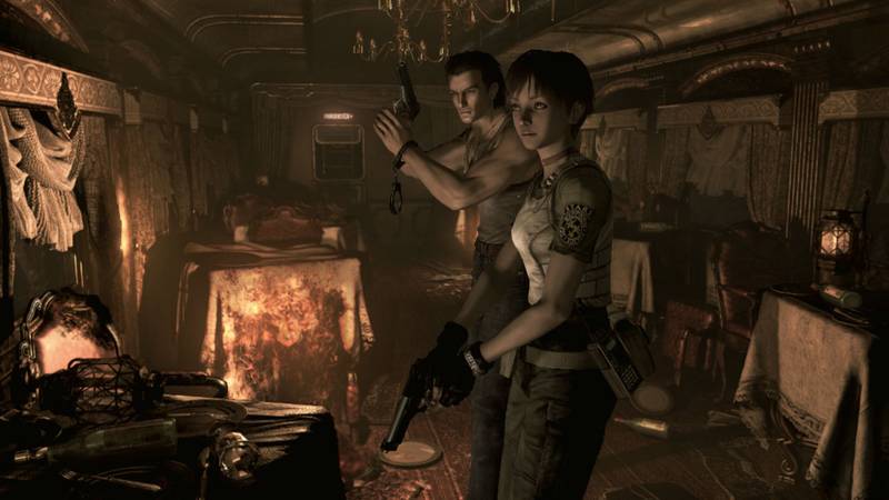 XX 危机 0 高清复刻版-resident evil 0 游戏截图
