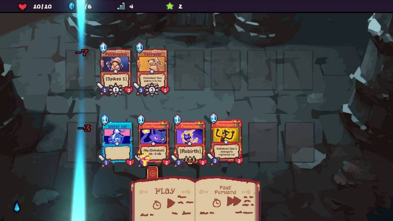 法术猫:自动卡牌战术-Spellcats: Auto Card Tactics 游戏截图
