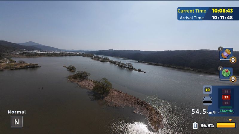 韩国无人机飞行游览 光州市-Korean Drone Flying Tour Gwangju-si 游戏截图